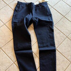 Simply Vera Vera Wang Black midrise skinny jean - stretchy 12P